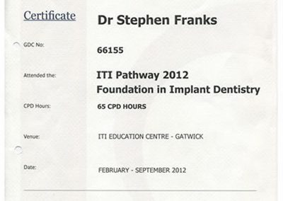 ITI Foundation in Implant Dentistry