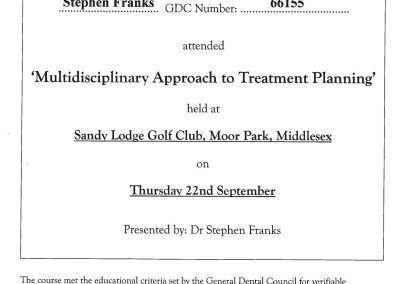 Moor Park Pain Multidisciplinary Approach Sept 2011